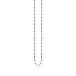 Collier argent gris - vue 1