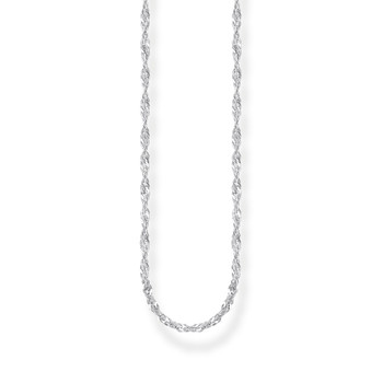 Collier argent gris