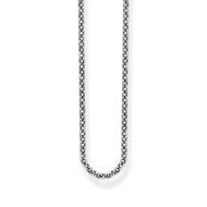 Collier argent gris