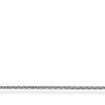 Collier argent gris - vue D1