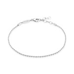 Bracelet argent gris - vue 1