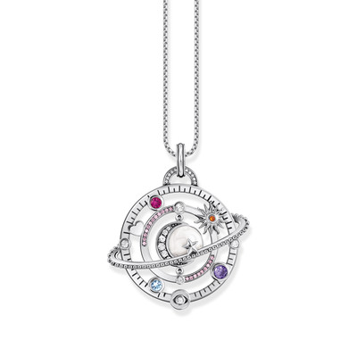 Pendentif argent gris