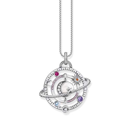 Pendentif argent gris