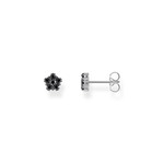 Boucles d'oreilles argent gris - vue 1