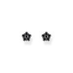 Boucles d'oreilles argent gris - vue 2