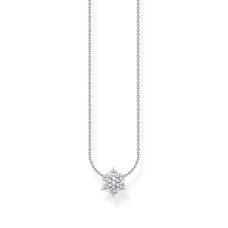 Collier argent gris - vue 1