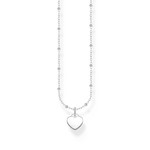 Collier argent gris - vue 1