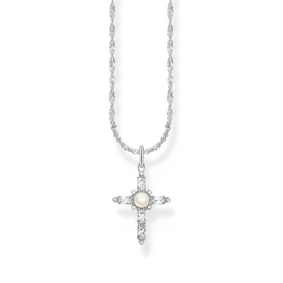 Silver-grey necklace