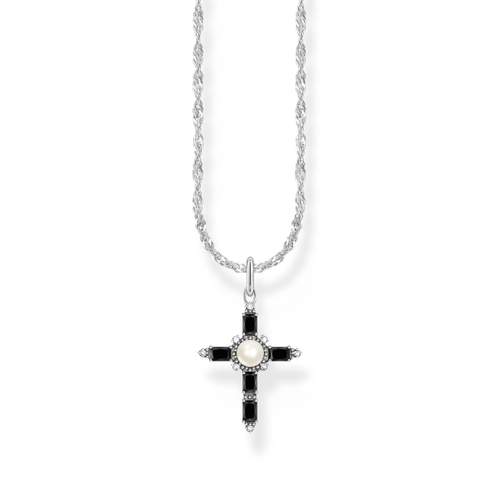 Silver-grey necklace