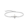 Bracelet argent gris - vue V1