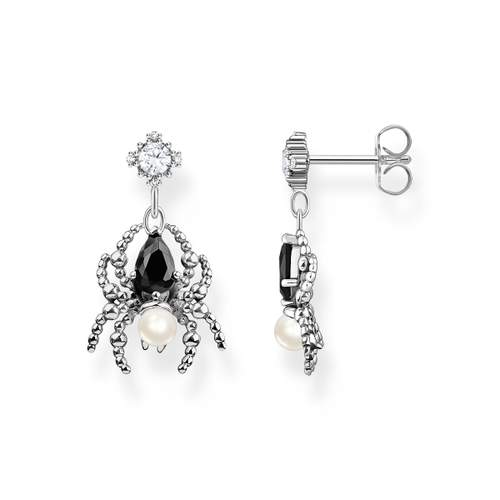 Boucles d'oreilles SPIDER ROMANCE argent