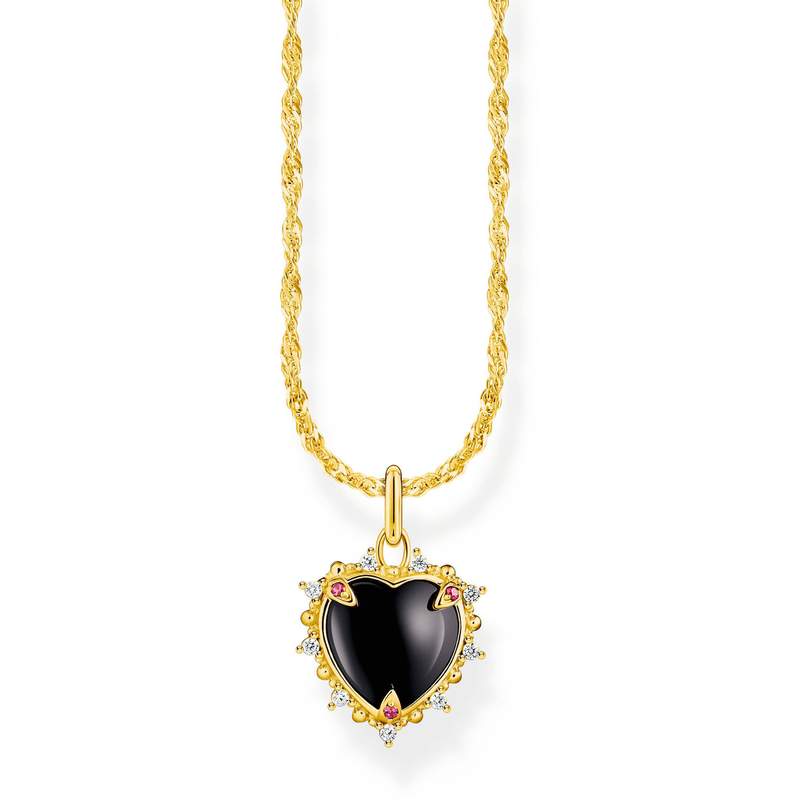 Collier THOMAS SABO argent plaqué or - vue 1