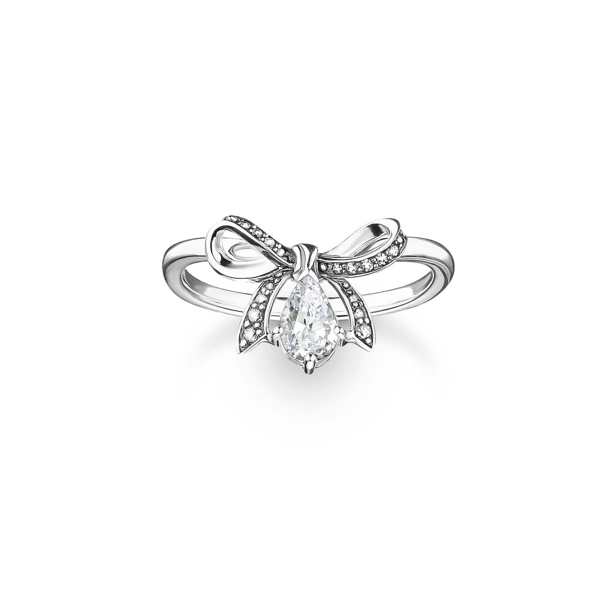 Bague avec noeud Argent