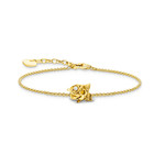 Bracelet THOMAS SABO argent doré Roses Romance - vue 1
