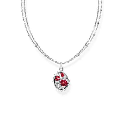 Silver-grey necklace