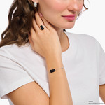 Bracelet argent gris - vue porté 1