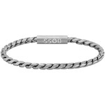 Bracelet BOSS Doran acier longueur 19 cm - vue 3