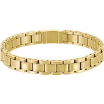 BOSS Metal links essentials gold-plated steel bracelet length 19 cm - view 3