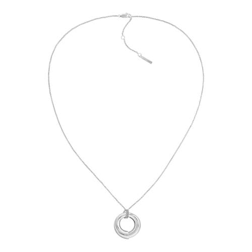 CALVIN KLEIN steel CK spiral necklace