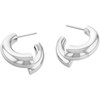 BOUCLES D'OREILLES CALVIN KLEIN Ck Spiral ACIER INOXYDABLE - vue V2