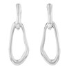 CALVIN KLEIN Ck Statement Links STAINLESS STEEL EARRINGS - view V2