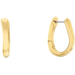 BOUCLES D'OREILLES CALVIN KLEIN Ck Statement Links ACIER doré - vue 3