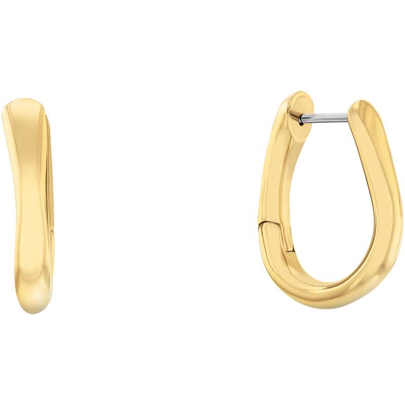 BOUCLES D'OREILLES CALVIN KLEIN Ck Statement Links ACIER doré - vue 3