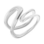 Bague CALVIN KLEIN acier statement links - vue 1
