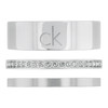 Bague CALVIN KLEIN acier trio - vue V2