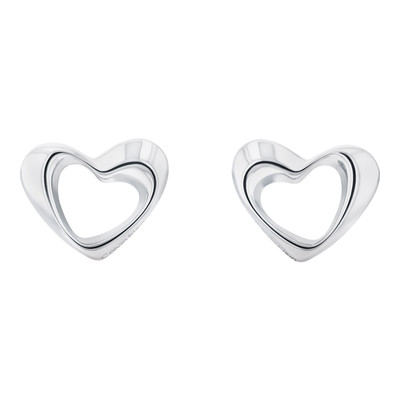 BOUCLES D'OREILLES CALVIN KLEIN Enchanting ACIER INOXYDABLE motif coeur