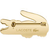 Broche LACOSTE acier doré - vue V3