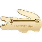LACOSTE brooch in gilded steel - view 3