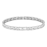 Bracelet LACOSTE metropole acier longueur 19 cm