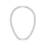 Collier LACOSTE backhand acier longueur 56 cm - vue 3