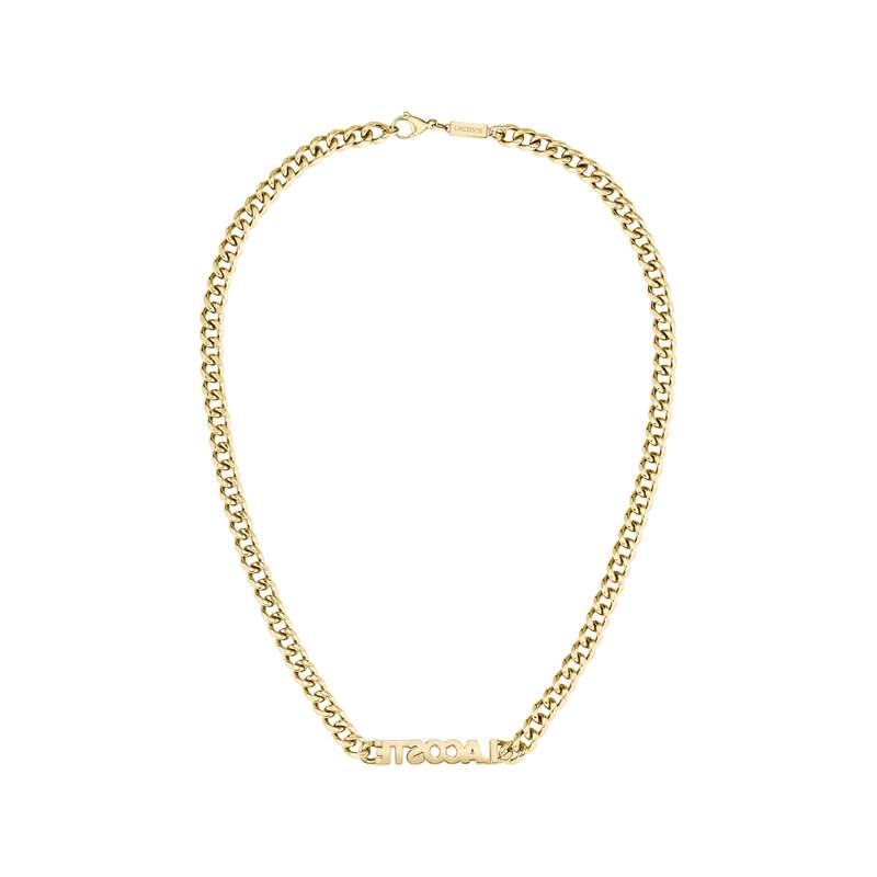 Collier LACOSTE umpire acier vert longueur 55 cm - vue 3