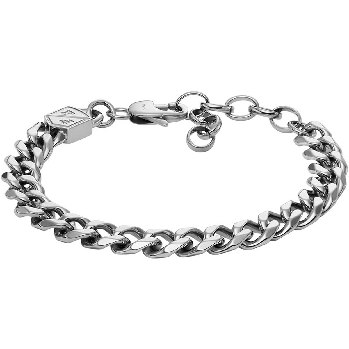 Bracelet FOSSIL HARLOW acier inoxydable longueur 16.5 cm