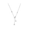 Collier Michael KORS argent oxyde de zirconiums 40 cm - vue V1