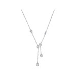 Collier Michael KORS argent oxyde de zirconiums 40 cm - vue 1