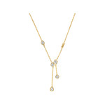Collier Michael Kors argent doré oxyde de zirconiums 40 cm - vue 1