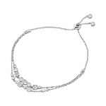 Bracelet MICHAEL KORSargent oxyde de zirconiums longueur 22 cm - vue 1