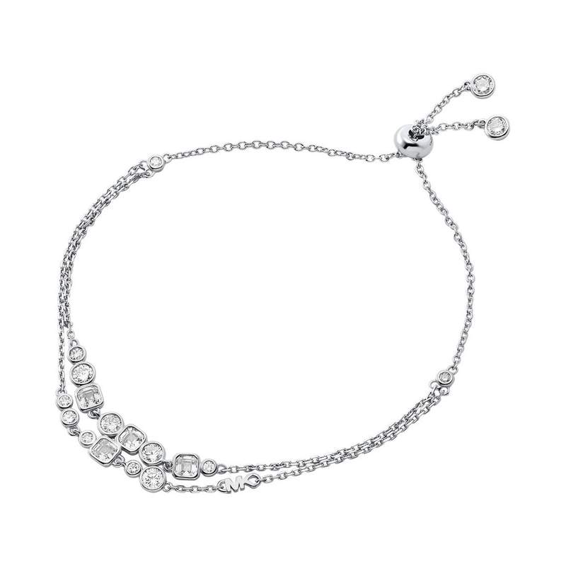 Bracelet MICHAEL KORSargent oxyde de zirconiums longueur 22 cm - vue 1