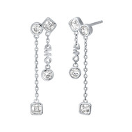 Boucles d'oreille MICHAEL KORS argent oxyde de zirconiums