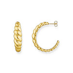 Boucles d'oreille THOMAS SABO argent doré jaune - vue 1