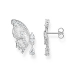 Boucles d'oreille THOMAS SABO argent papillon oxyde de zirconiums - vue 1