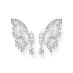 Boucles d'oreille THOMAS SABO argent papillon oxyde de zirconiums - vue D1