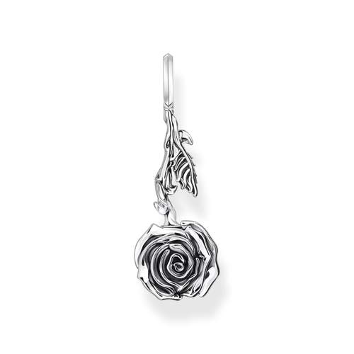 THOMAS SABO zilveren hanger met roze motief