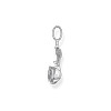 Pendentif THOMAS SABO argent motif rose - vue V2