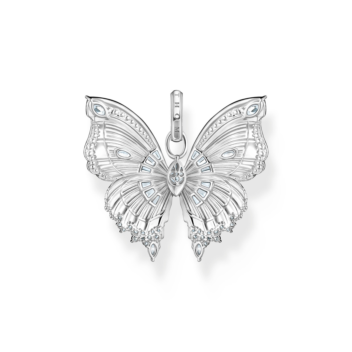 Pendentif THOMAS SABO argent papillon oxyde de zirconiums - vue 3