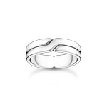 BAGUE THOMAS SABO argent - vue 1