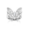 Bague THOMAS SABO argent papillon oxyde de zirconiums - vue V1